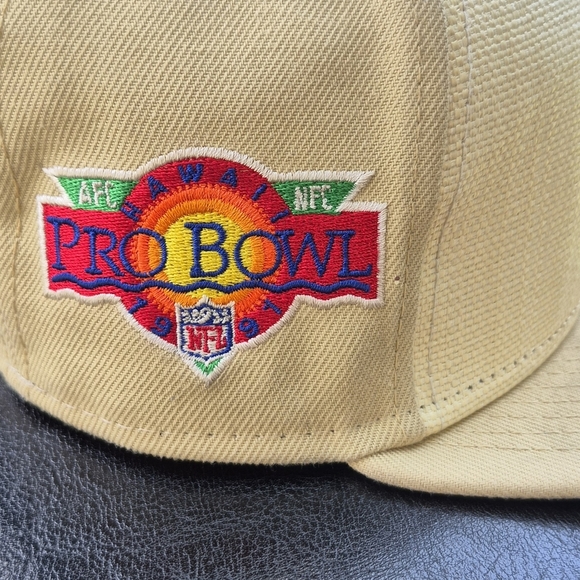New Era Raiders Tan 59FIFTY Cap - Picture 2 of 6